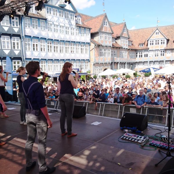 Altstadtfest Wolfenbüttel, Auftritt Str8voices