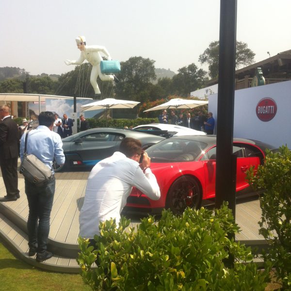 Fohhn Lautsprecher bei der Sportwagen-Präsentation auf der Monterey Car Week